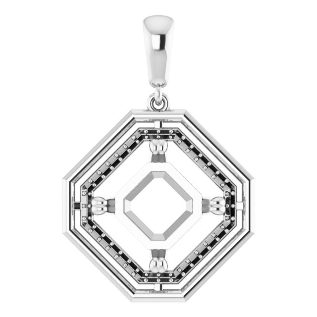 Halo-Style Pendant