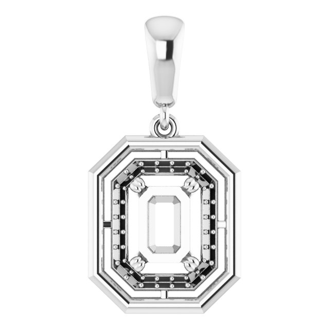 Halo-Style Pendant