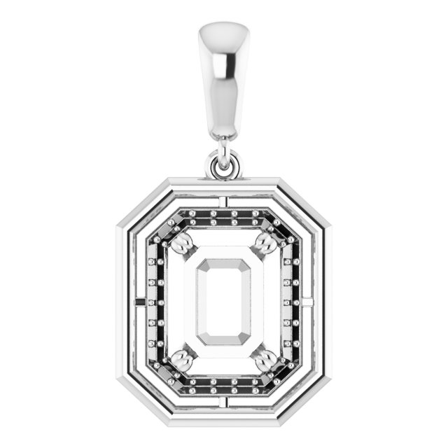 Halo-Style Pendant