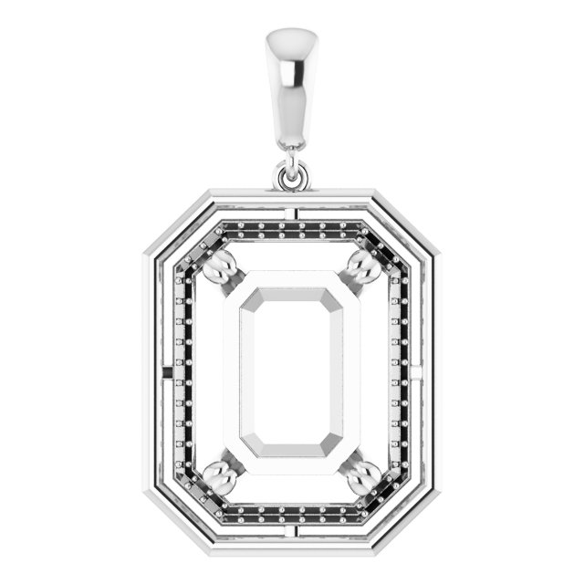 Halo-Style Pendant