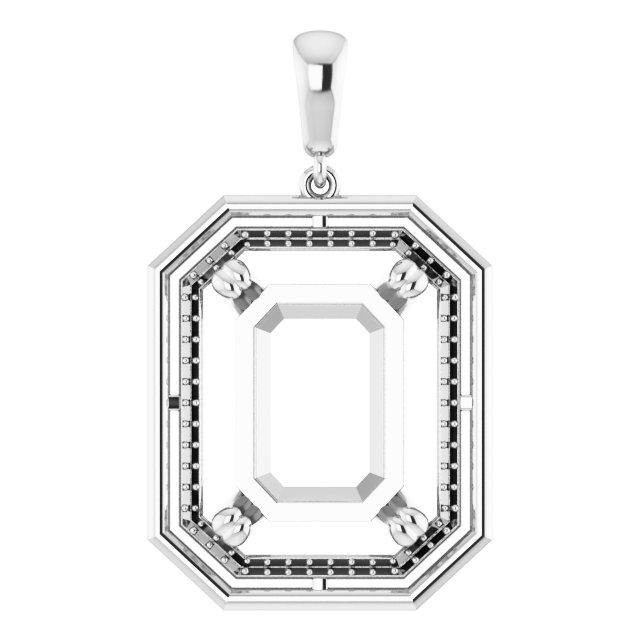 Halo-Style Pendant