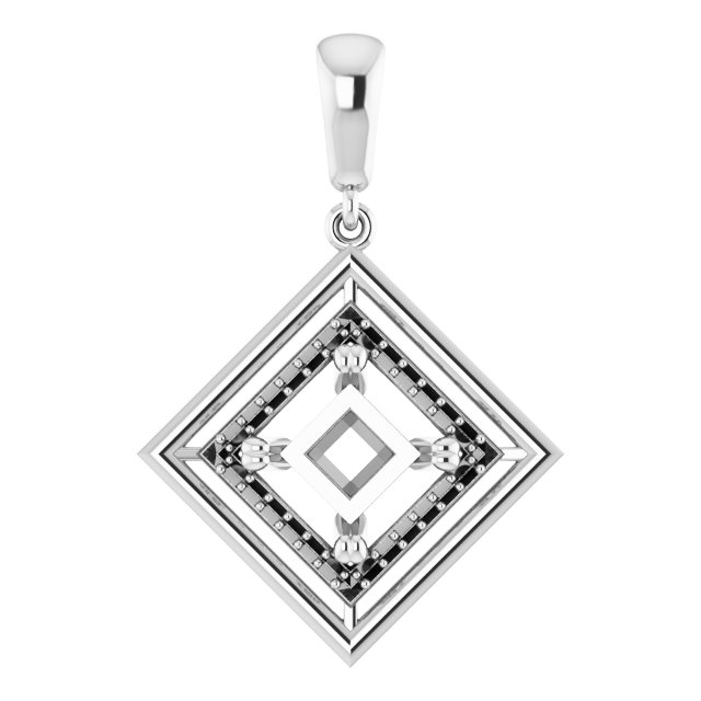 Halo-Style Pendant
