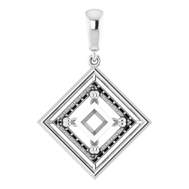 Halo-Style Pendant
