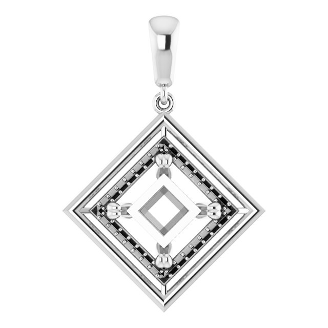Halo-Style Pendant