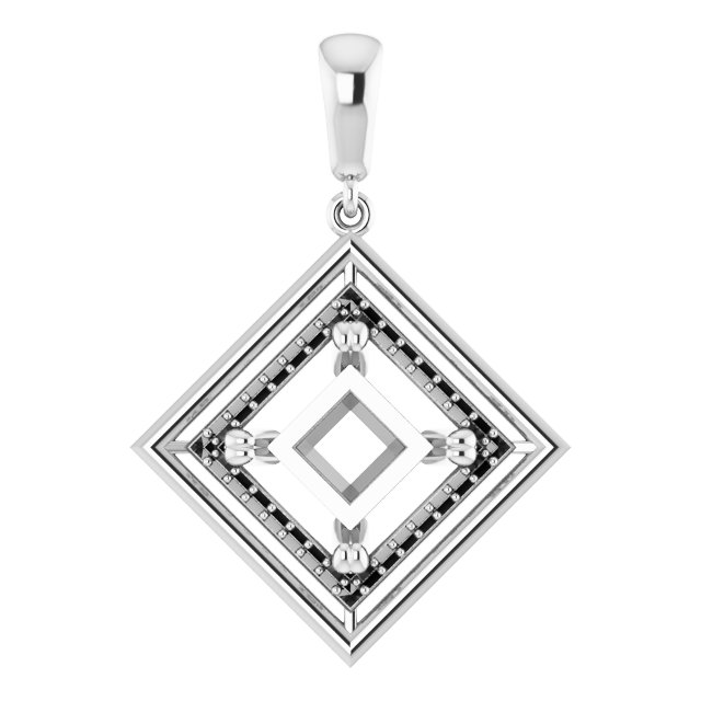 Halo-Style Pendant
