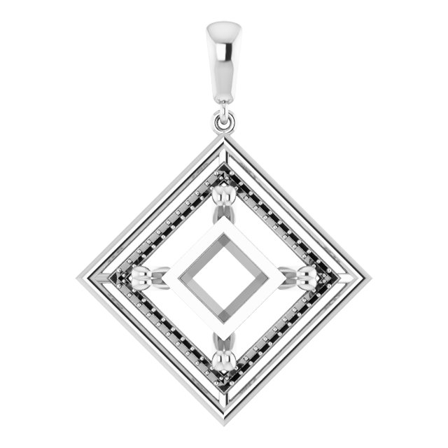 Halo-Style Pendant