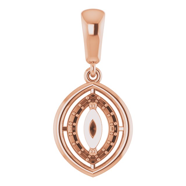 14k Rose Gold