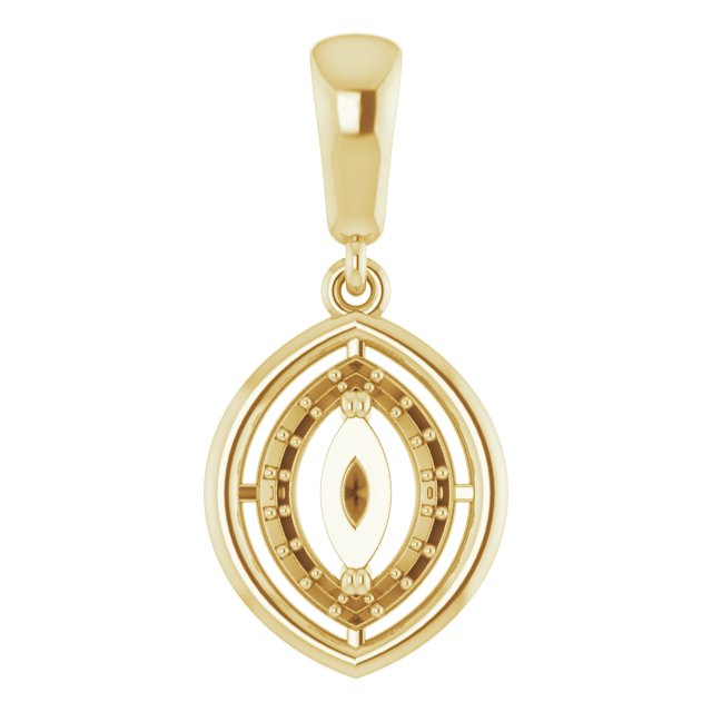 14k Yellow Gold