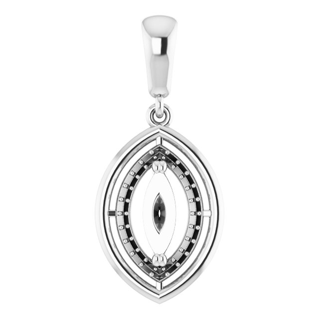 Halo-Style Pendant