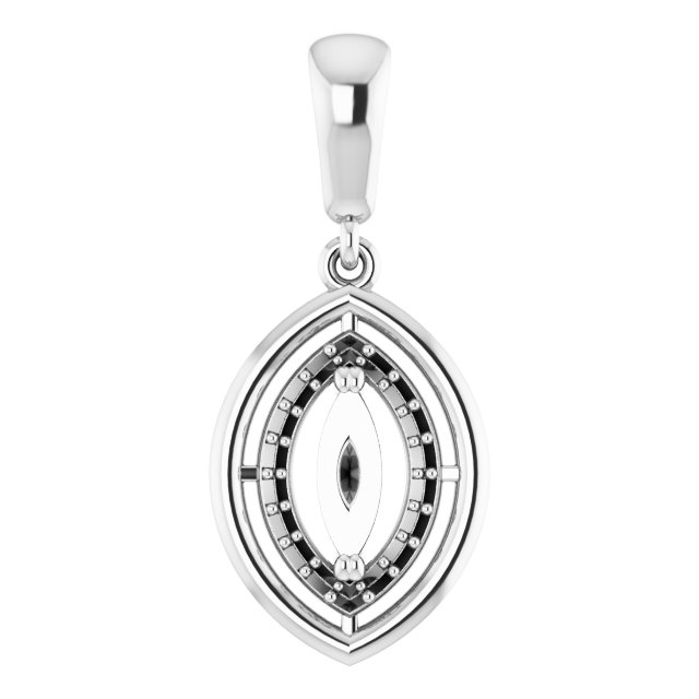 Halo-Style Pendant