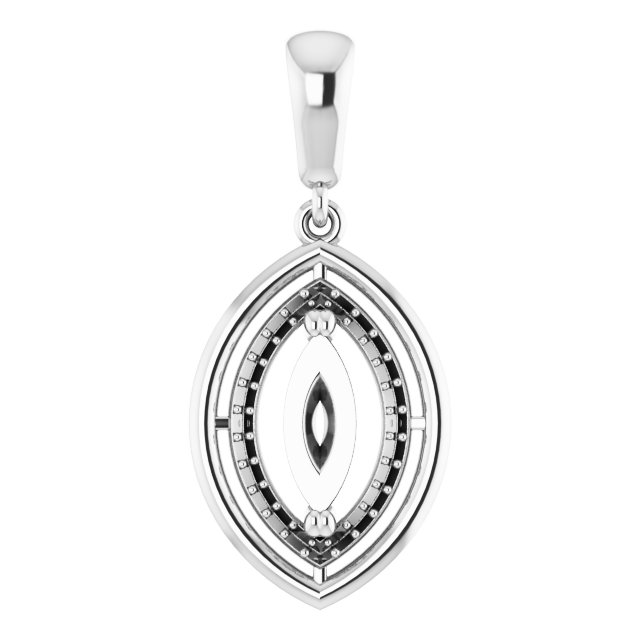 Halo-Style Pendant