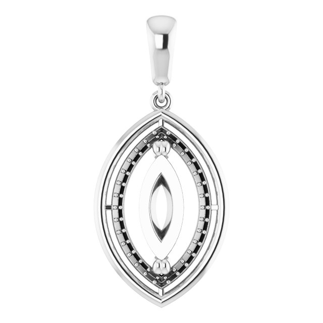 Halo-Style Pendant