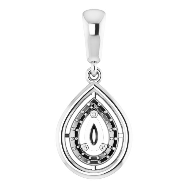 Halo-Style Pendant