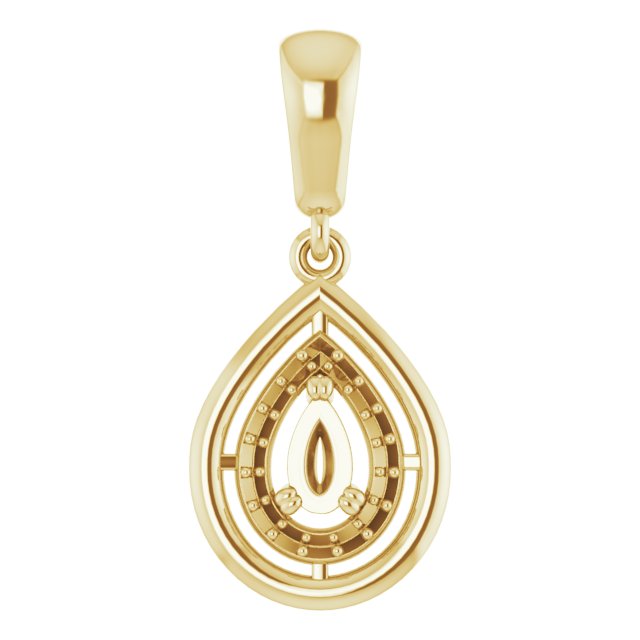 14k Yellow Gold