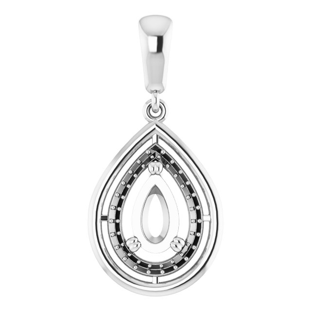 Halo-Style Pendant