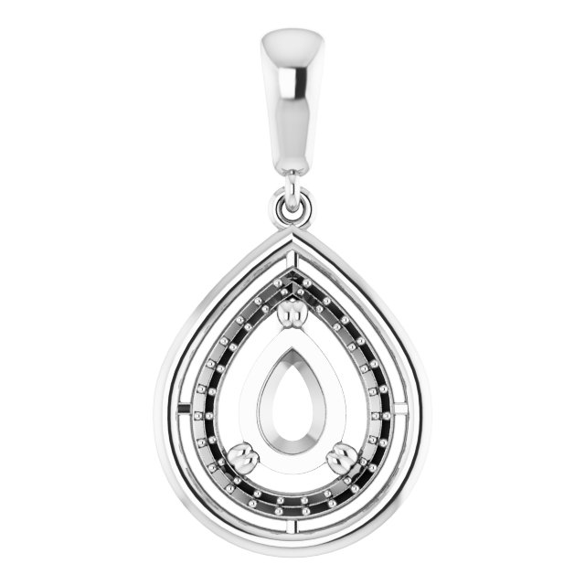 Halo-Style Pendant