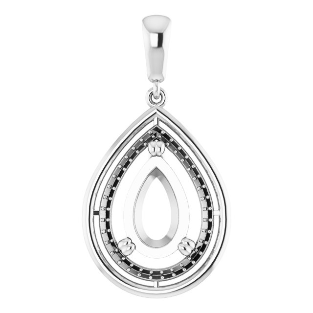 Halo-Style Pendant