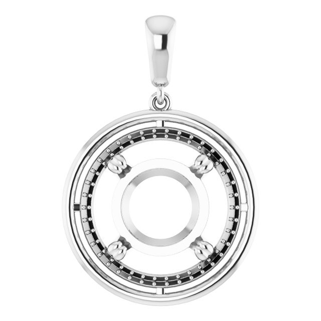 Halo-Style Pendant