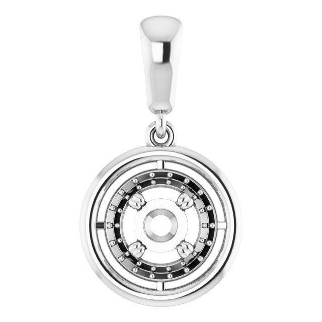 Halo-Style Pendant