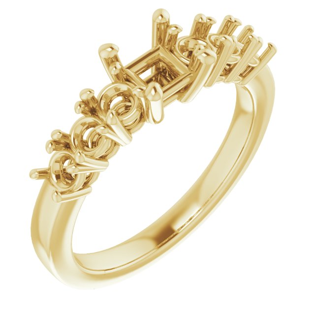 14k Yellow Gold