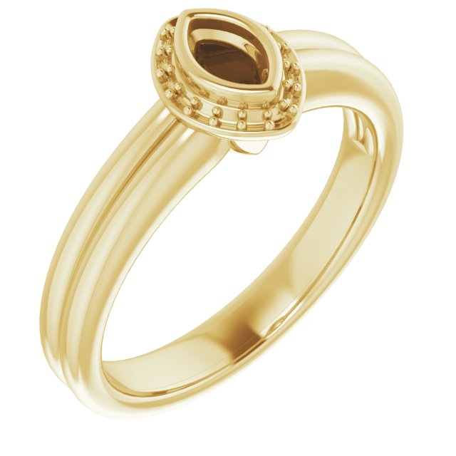 14k Yellow Gold