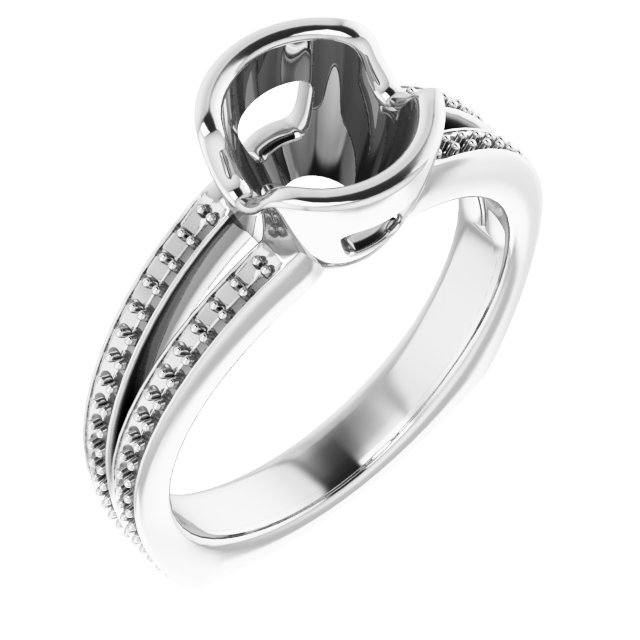 Bezel-Set Accented Ring