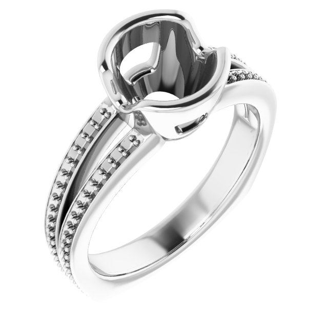 Bezel-Set Accented Ring