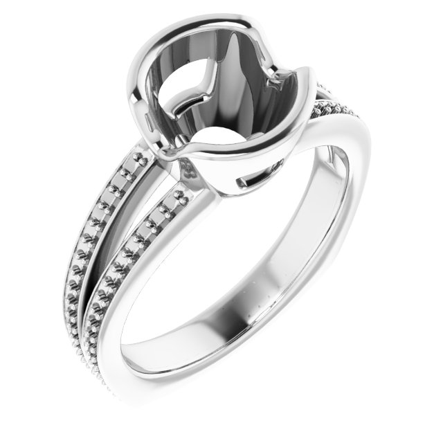 Bezel-Set Accented Ring