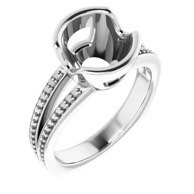 Bezel-Set Accented Ring