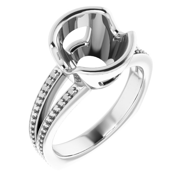 Bezel-Set Accented Ring