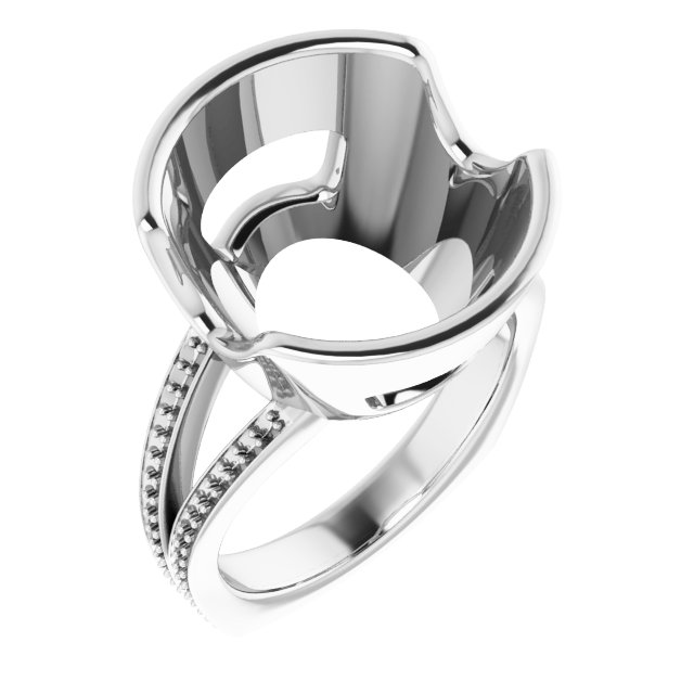 Bezel-Set Accented Ring