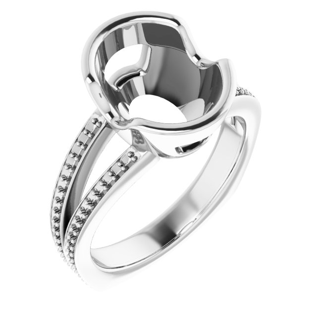 Bezel-Set Accented Ring