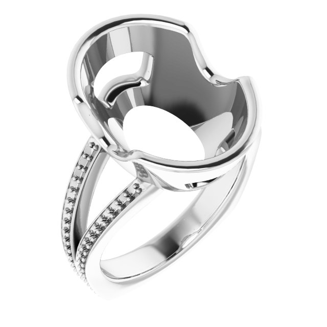 Bezel-Set Accented Ring