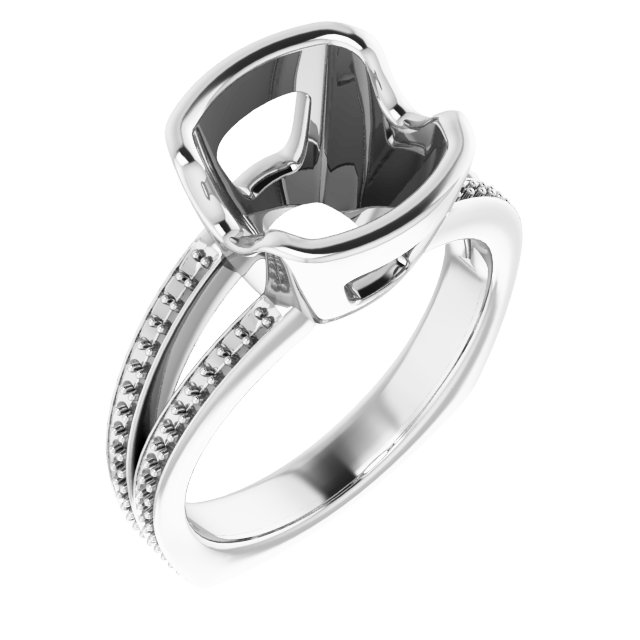 Bezel-Set Accented Ring