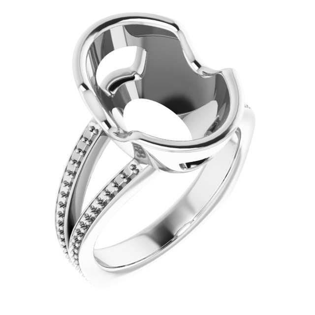Bezel-Set Accented Ring
