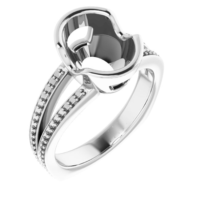 Bezel-Set Accented Ring