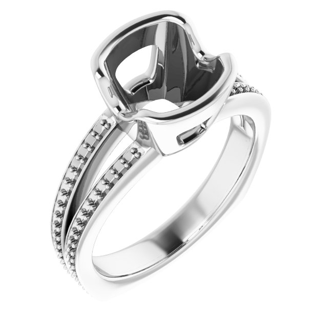Bezel-Set Accented Ring