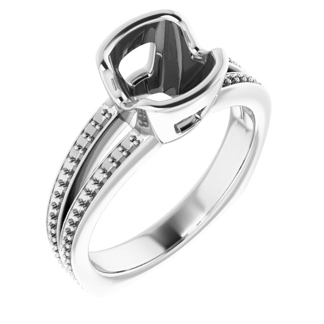 Bezel-Set Accented Ring