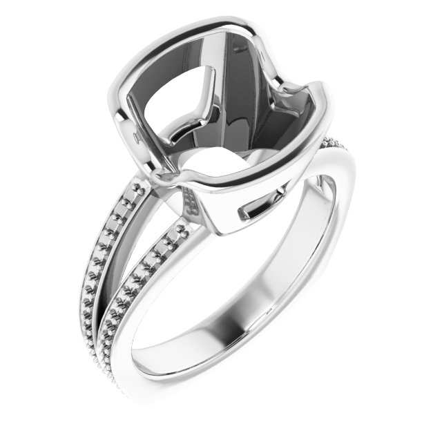 Bezel-Set Accented Ring