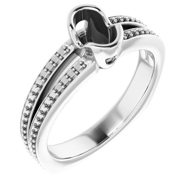 Bezel-Set Accented Ring