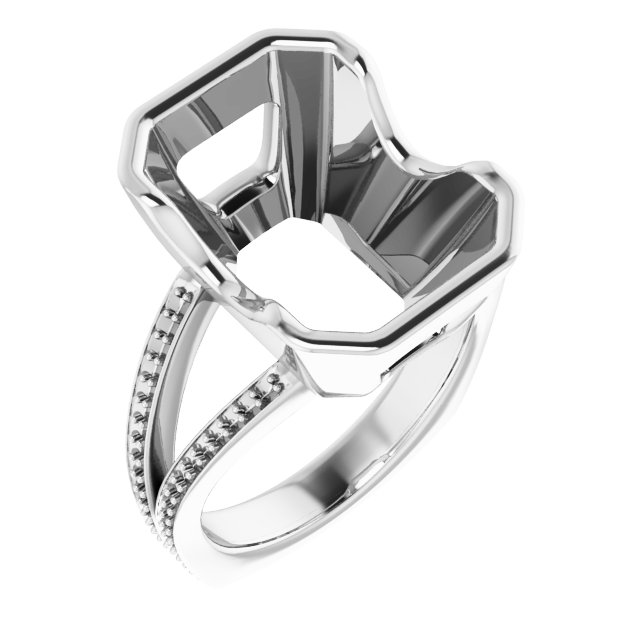 Bezel-Set Accented Ring