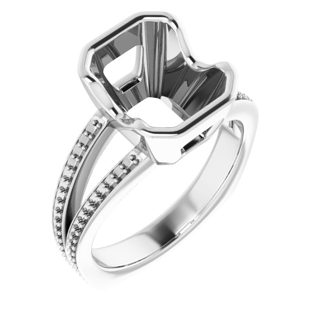 Bezel-Set Accented Ring