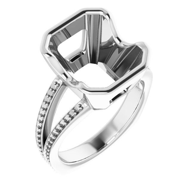Bezel-Set Accented Ring