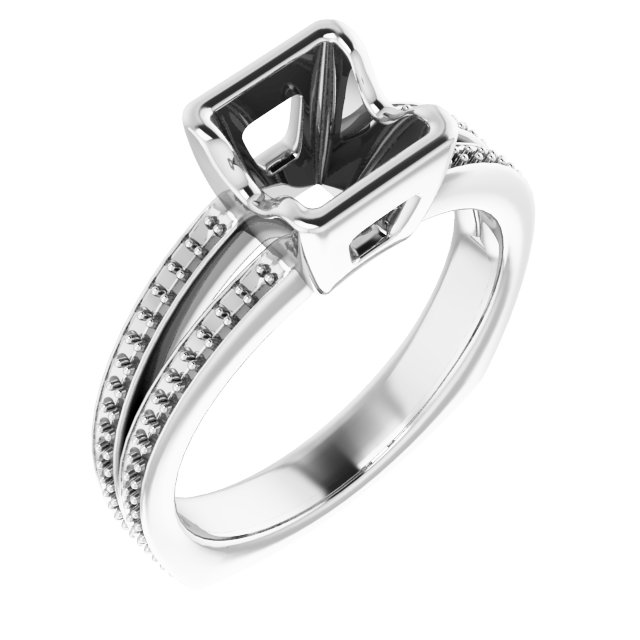 Bezel-Set Accented Ring