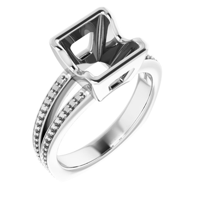 Bezel-Set Accented Ring