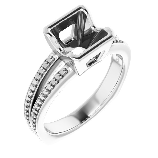 Bezel-Set Accented Ring