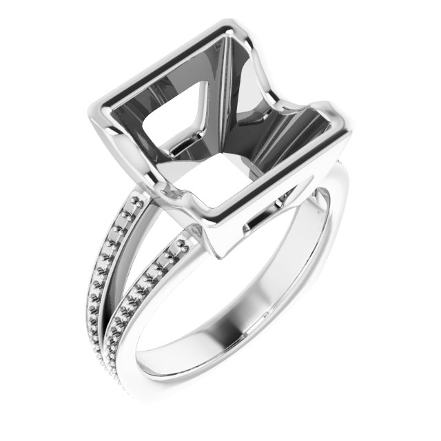 Bezel-Set Accented Ring