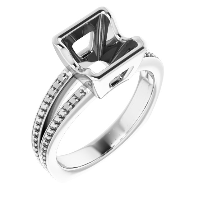Bezel-Set Accented Ring