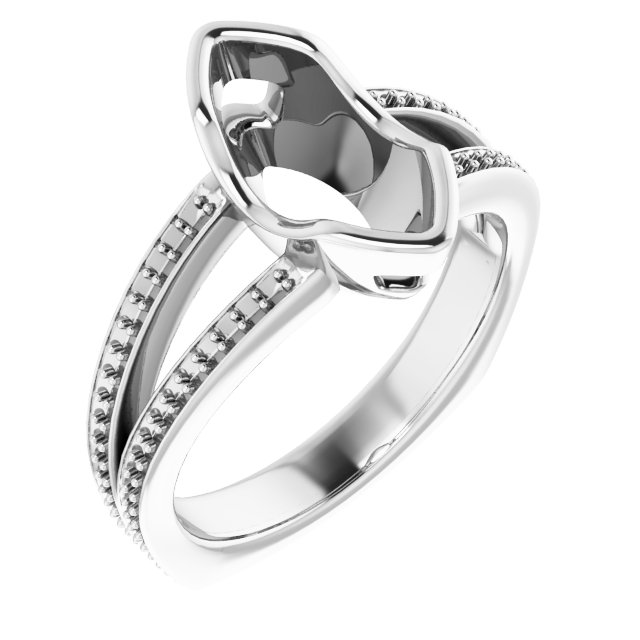 Bezel-Set Accented Ring