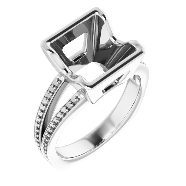Bezel-Set Accented Ring